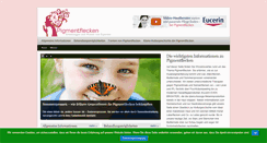 Desktop Screenshot of pigmentflecken-behandeln.com